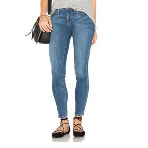Frame Le Skinny de Jeanne Crop Mid-Rise Jeans